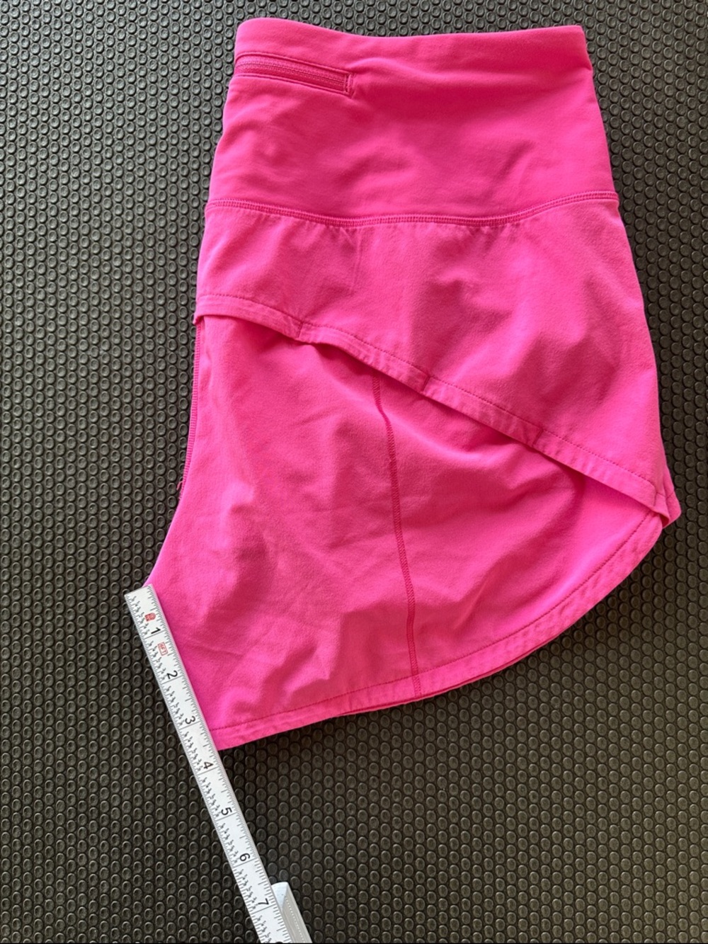 lululemon Speed Up Bright Pink Shorts 4” - Picture 4 of 4